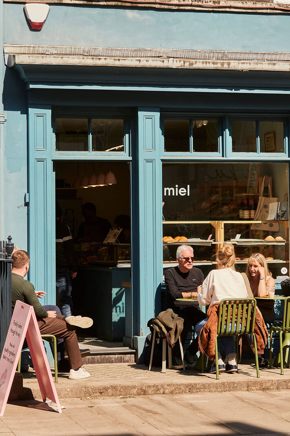 Fitzrovia street scene showcasing the neighbourhood's village character