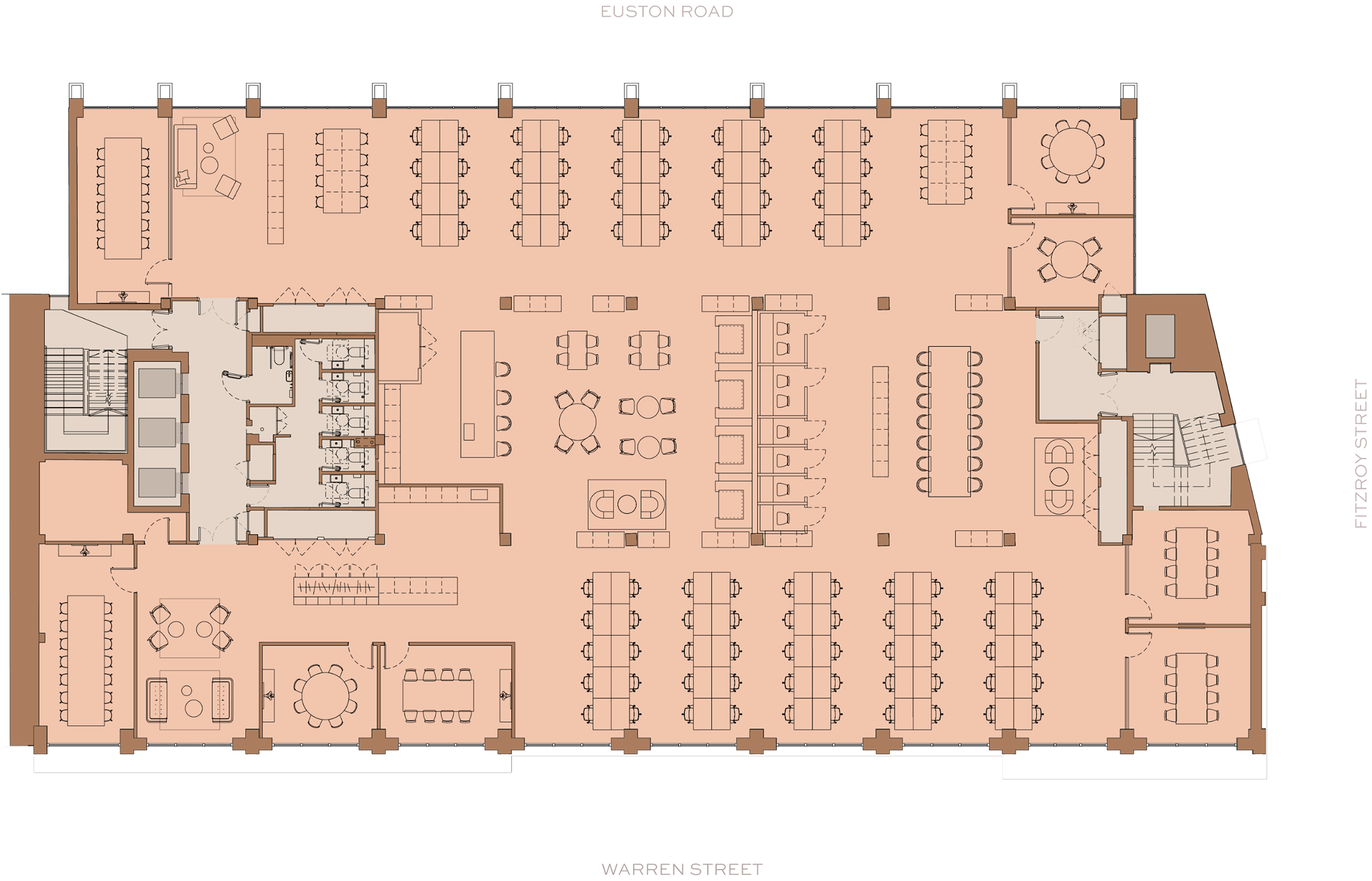 Second floor plan